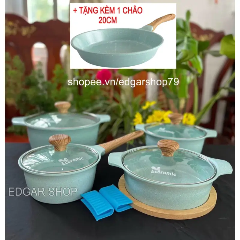 bo noi chong dinh day tu ecoramic chinh hang quanh 16 noi 18 20 22 chao 20